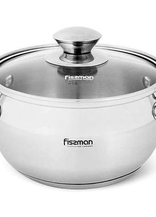 Каструля fissman prime 1.3л з нержавіючої сталі
