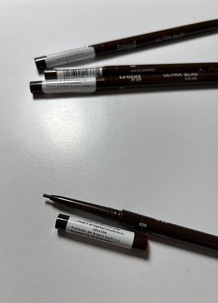 Ультратонкий олівець-каял для очей trend it up ultra slim kajal відтінок 020