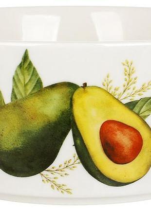 Набор 6 фарфоровых салатников "avocado garden" 1800мл