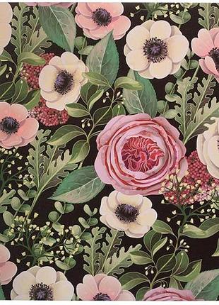Набор 12 сервировочных салфеток 28x43см подтаречники floral-101, полипропилен