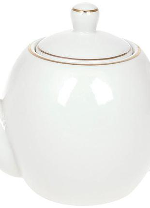 Чайник заварочный princess bona 600мл, фарфоровый