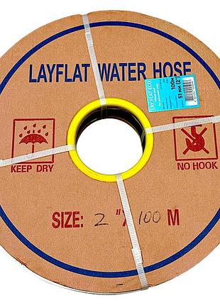 Шланг layflat eco гнучкий (без вмісту хлору cl) presto-ps діаметр 3 дюйми, довжина 100 м (lft-3-76-40)
