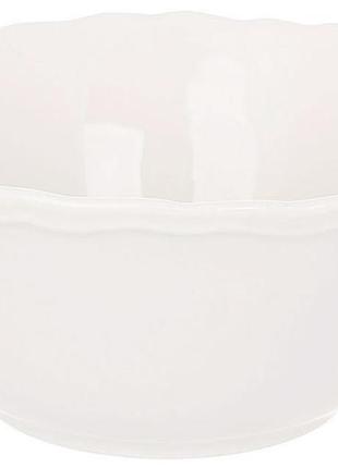 Набор пиал фарфоровых "pure white" 400мл, 6 белых, диаметр 14см, высота 6см