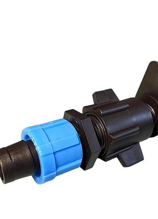 Стартер presto-ps ct-0217 для капельной ленты layflat, фитинг для капельного полива, с гайкой, 50 шт
