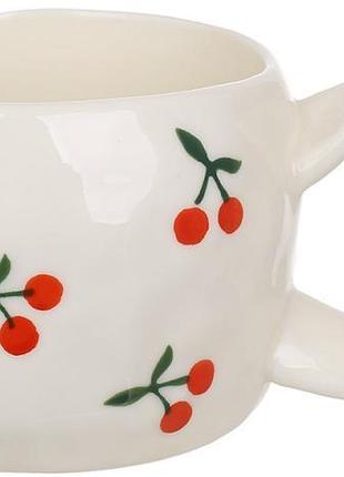 Кружка керамическая "sakura garden" cherry 370мл