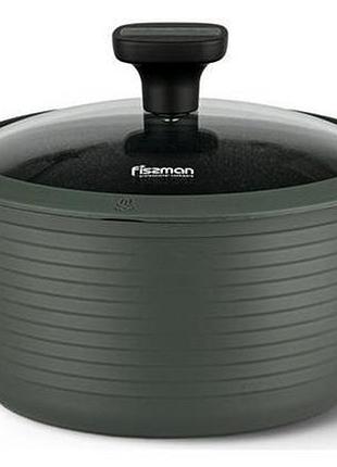 Кастрюля fissman brilliant 4.5л со съемными ручками