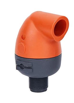 Воздушный клапан presto-ps iv-0112 с наружной резьбой 1/2" и боковым отводом для систем полива