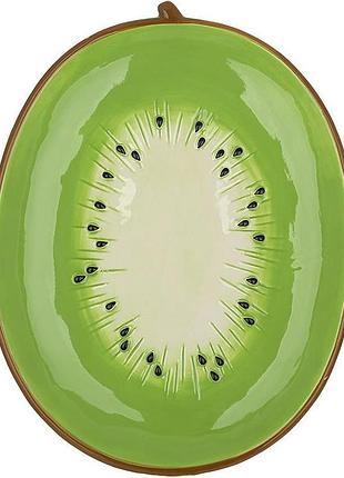 Набір обідніх тарілок керамічних "kiwi" 27х21 см, 2 шт.
