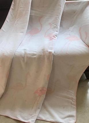 Плед belizza "pelikan pembe" 200х220см, евро