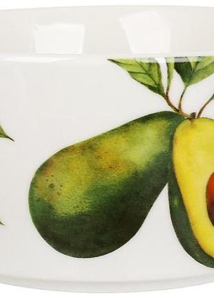 Набор 6 фарфоровых пиал "avocado garden" 750мл