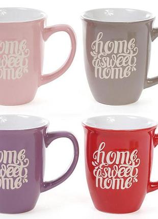 Кружка керамічна "home sweet home" 370мл