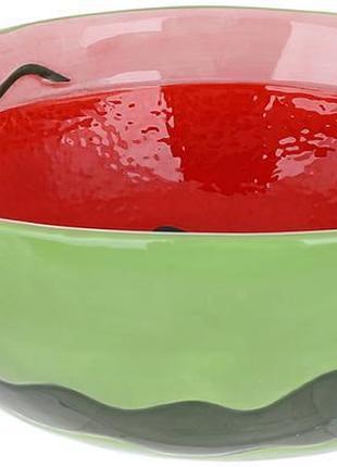 Салатник керамический "bright fruits watermelon " 3000мл, арбуз