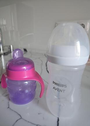 Бутылочка и поельный philips avent