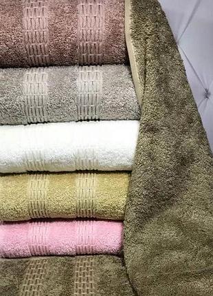 Набір 6 рушників pupilla bamboo destina 50х90см (лицьові), бамбук