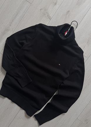 Чоловічий гольф tommy hilfiger roll neck з додаванням кашеміру