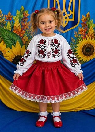 Вишиванка для дівчинки на зріст 98 см 104 см, 110 см, 116 см