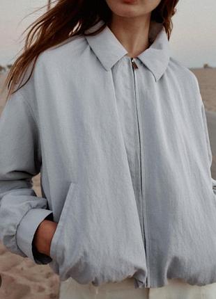 Бомбер zara