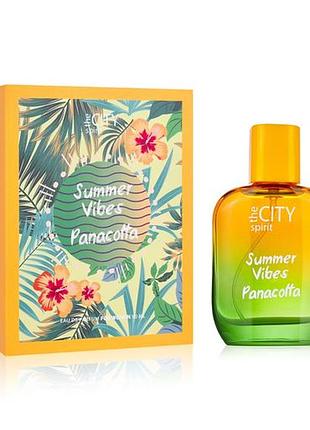 The city spirit summer vibes panacotta