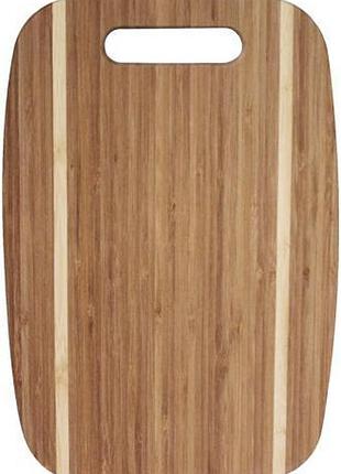 Разделочная доска бамбуковая "bamboo" 30х20 см, натуральная, экологичная, устойчивая к ножам