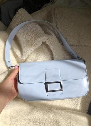 Блакитна сумка h&amp;m 7