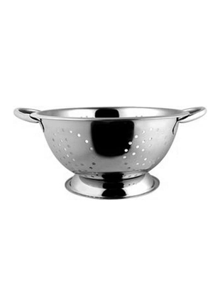 Дуршлаг empire cullender pro ø26см из нержавеющей стали, с подставкой и двумя ручками