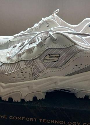 Кросівки skechers жіночі d`lites hiker 38,5 бежевий