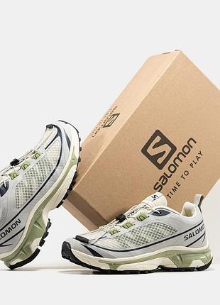 Стильні кросівки salomon xt-6 ft olive