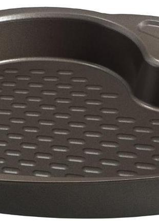 Форма для випічки pyrex asimetria серце 26 см вуглецева сталь антипригарна шоколадна