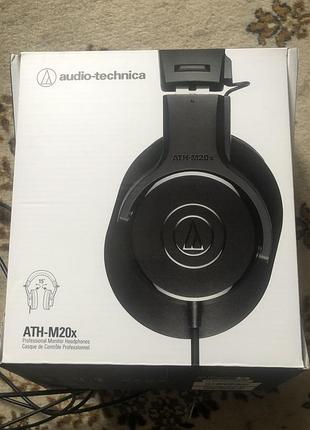 Навушники audio-technica ath-m20x black