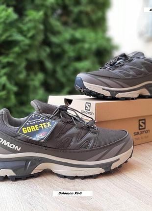 Salomon xt-6 хаки 2
