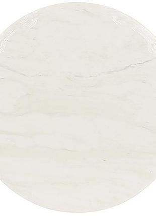Подставка под горячее керамическое "white marble" ø16см на пробковой основе