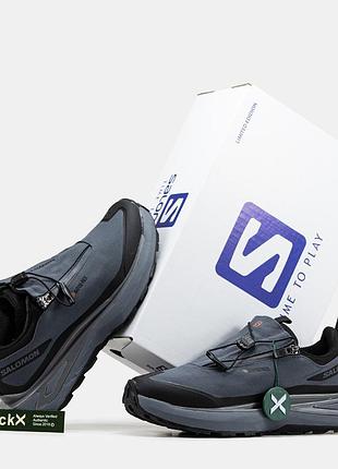 Стильні кросівки salomon odyssey gray термо