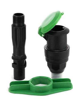 Водяная розетка presto-ps с резьбой 1 дюйм (qv-0110)