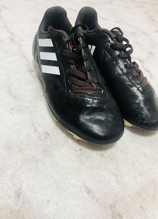 Бутси чоловічі adidas conquisto ii fg чорні