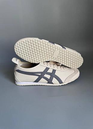 Уцінка кеди/кросівки asics onitsuka tiger mexico beige asc-0175