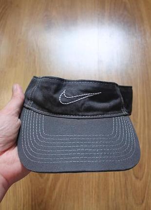 Вінтажний козирок дашок теніска nike athletic dept. 2010 y2k/ кепка без верху