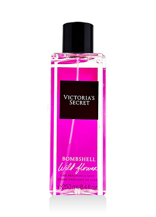 Мист, спрей для тела victoria's secret bombshell wild flower оригинал