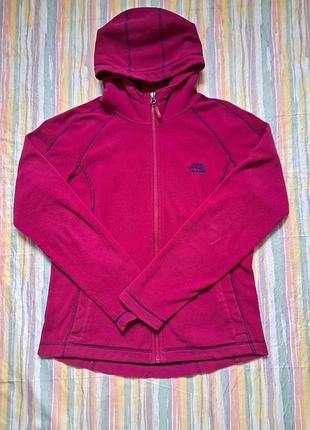 The north face женская флиска/кофта с капюшоном.размер s