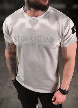 Термохромна футболка stone island marina grey🖤