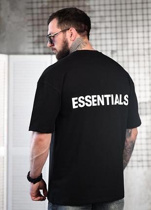 Футболка essential🖤black