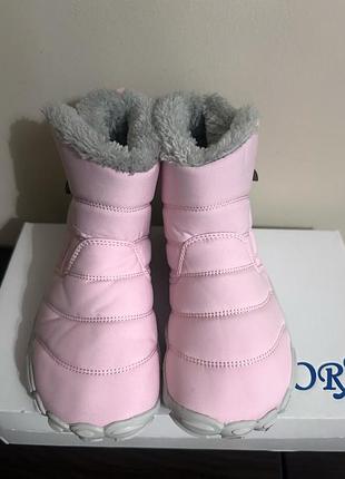Дитячі теплі черевички для дівчинки👸🏼🤍