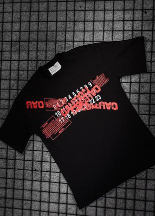 Футболка oversize maison margiela n.6 black🖤