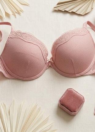 Бюстгальтер marks &amp; spencer (m&amp;s) push up plunge р. 85b / 38b
