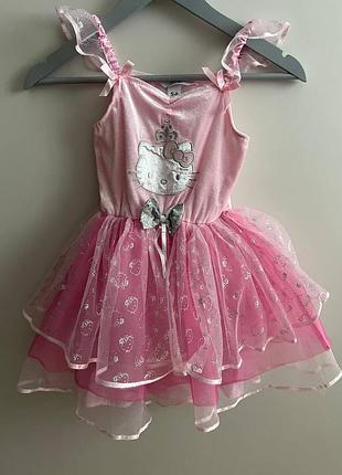 Hello kitty сукня дитяча рожева