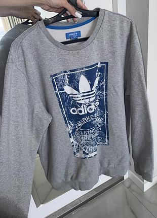 Adidas толстовка кофта світшот чоловічий на молнії джемпер  адідас