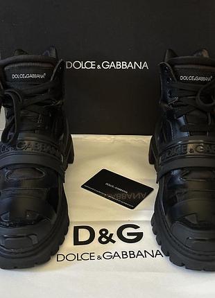 Кроссовки/ботинки dolce&amp;gabbana размер ua-37/24 см.