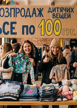 Розпродаж речей все по 100