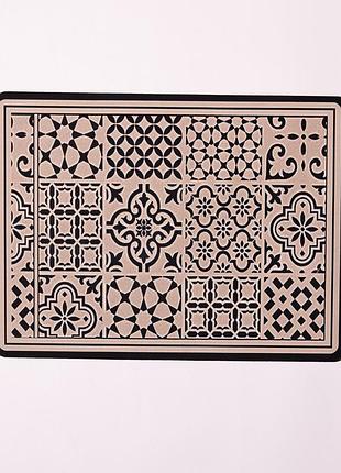 Килимок діатомітовий для сушіння посуду mediterranean 40*30 см yiwu hp-42-194