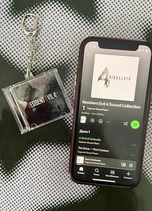 Нфс брелок сд диск на тематику гри resident evil