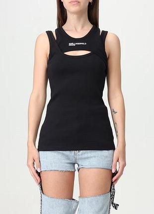 Karl kagerfeld t-shirt акцентна майка
